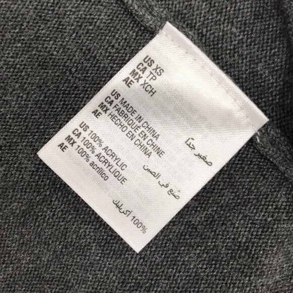 Karen Scott Open-Front Long-Sleeve Cardigan - Picture 5 of 5